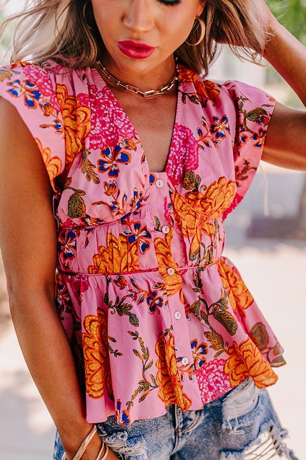 Radiant Beauty Floral Top Product Image