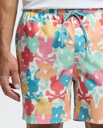 MENS LEMMON ALL OVER PRINT SWIM TRUNK - B6W658F200 Male Product Image