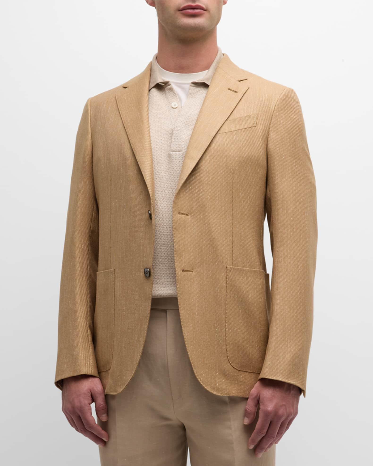 Men's Cashmere-Blend Twill Blazer Product Image
