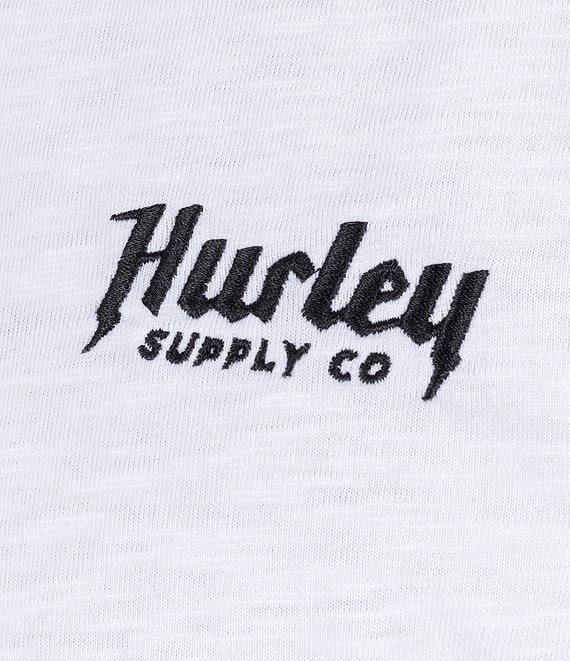 Hurley Merchant Short-Sleeve Color Block Slub Jersey T-Shirt Product Image