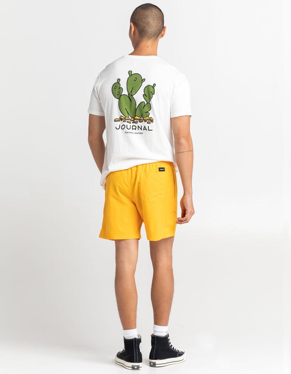 RSQ Mens 6" Nylon Shorts - GOLD Product Image