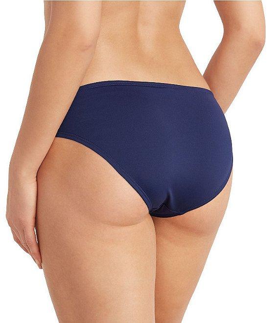 Tommy Bahama Pearl Solids Shirred Tab Side Hipster Swim Bottom Product Image