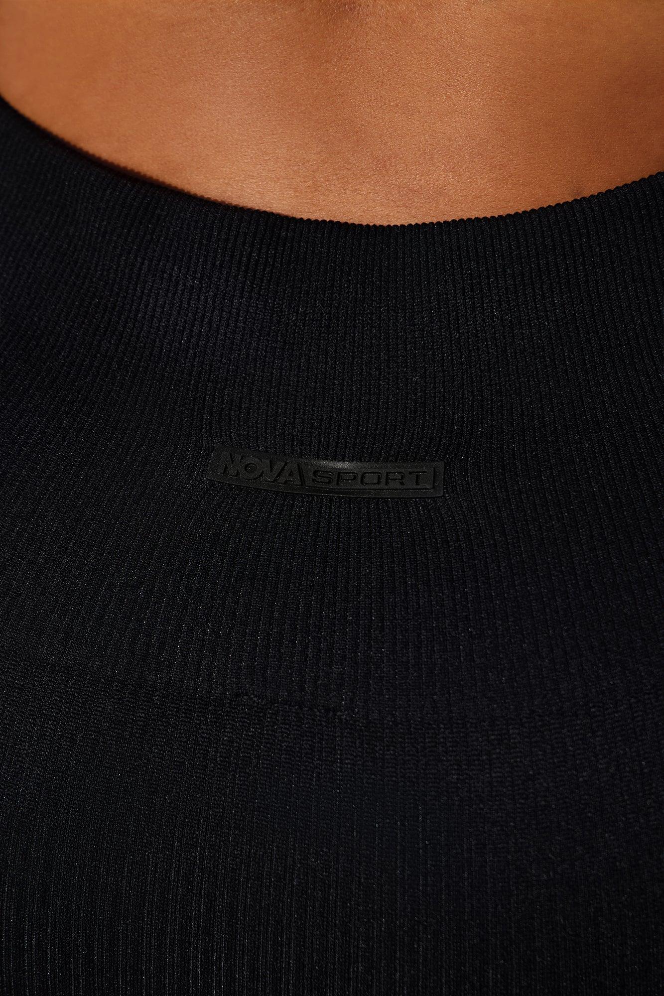 Reach Up Effortless Seamless Active Legging - Black Product Image