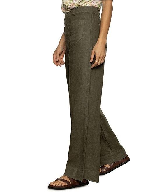 Sanctuary The Linen Marine Wide Leg Pants Product Image