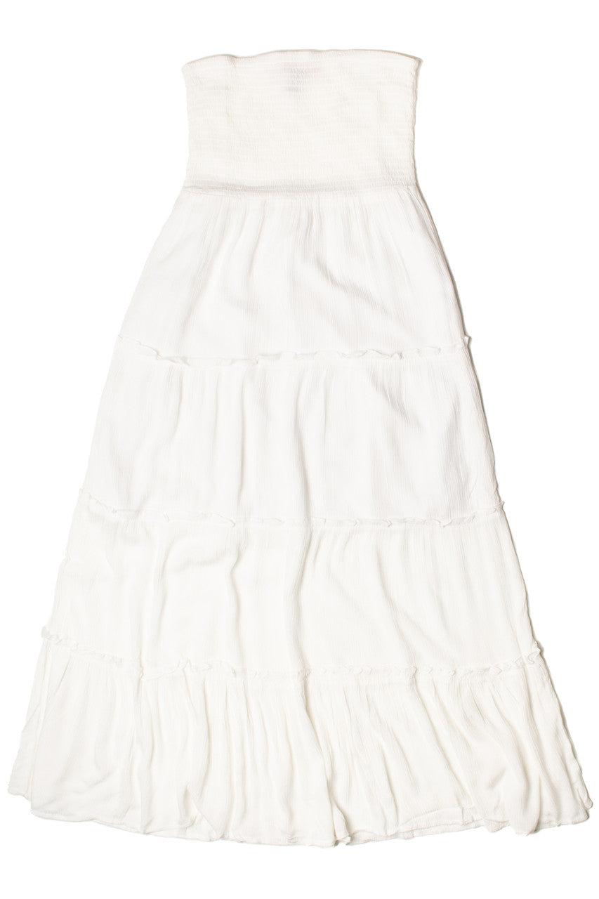 Tube Top Smocked Maxi Dress Product Image