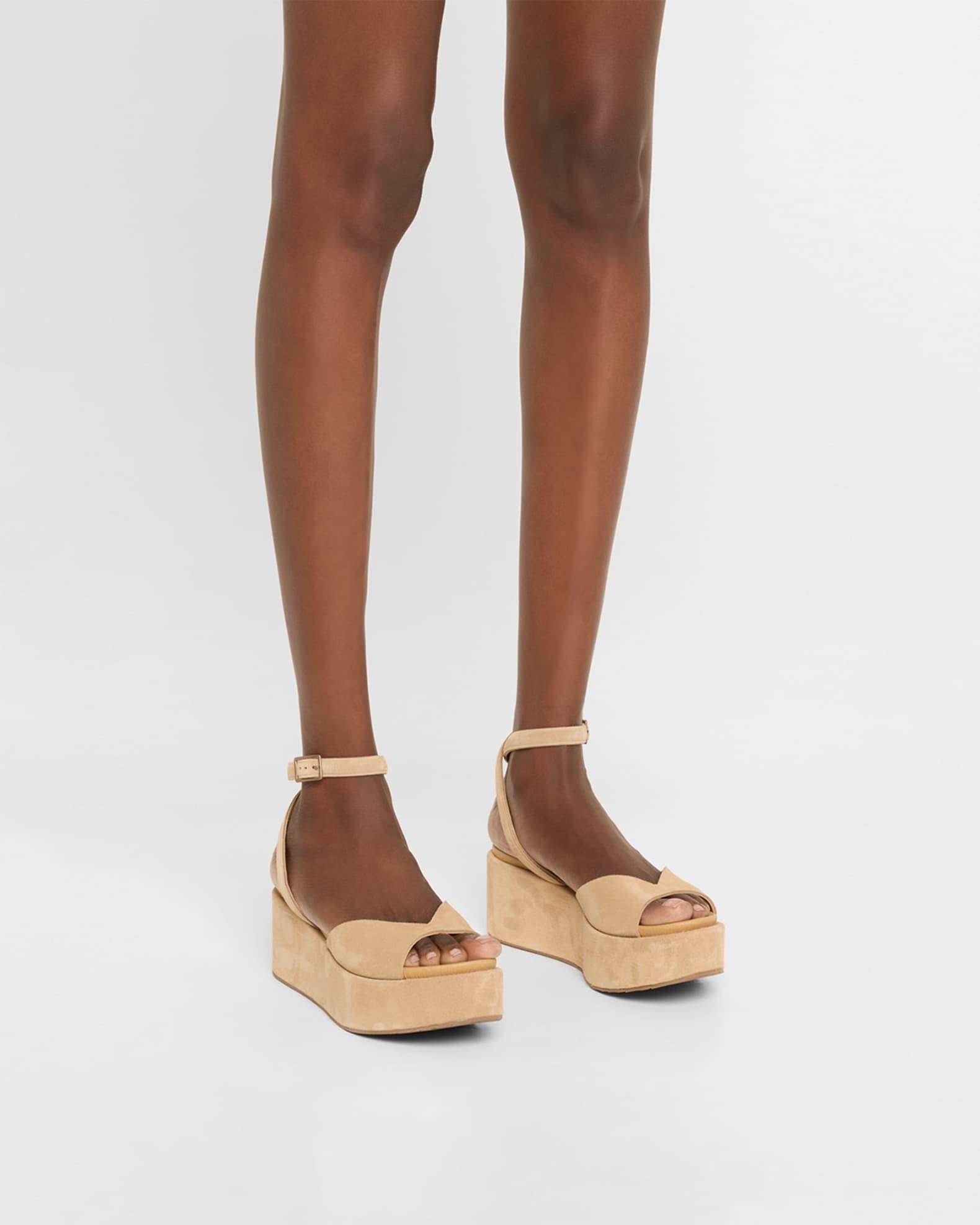 Nereida Suede Flatform Sandals Product Image