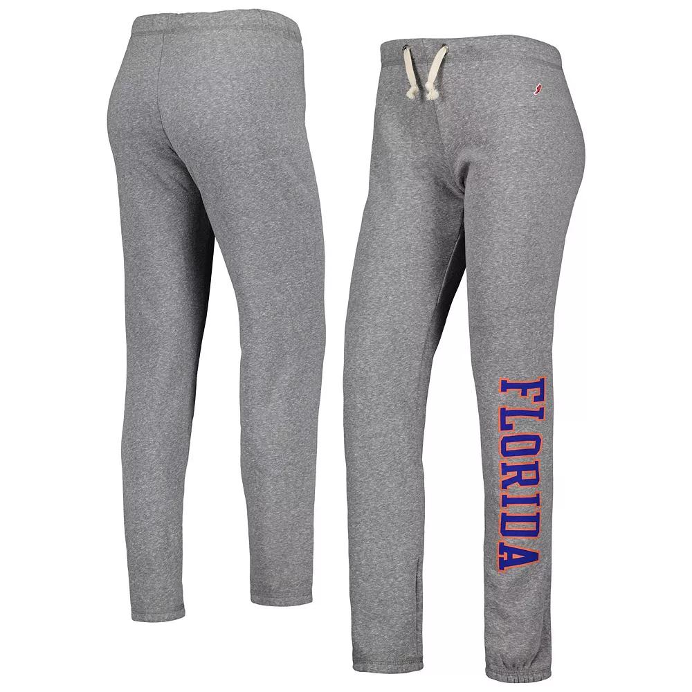 Women's League Collegiate Wear Heather Gray Florida Gators Victory Springs Tri-Blend Jogger Pants,  Product Image