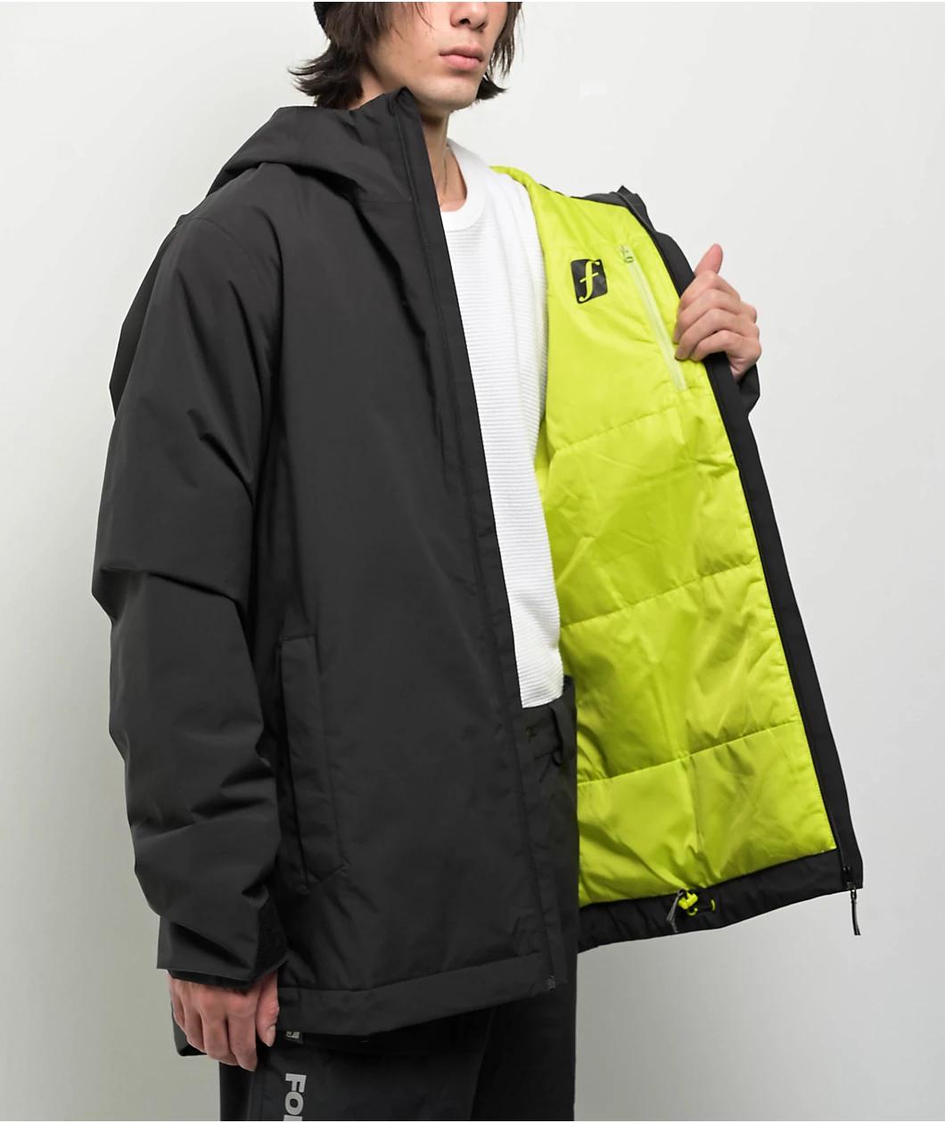 Forum Insulated Riding Black 15K Snowboard Jacket Product Image