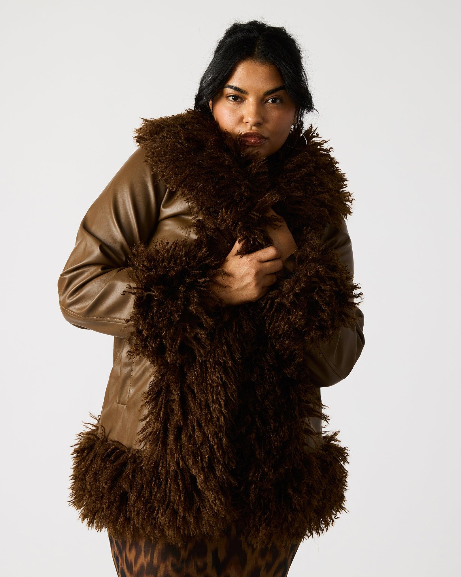 RIVINGTON JACKET CHOCOLATE - SM REBOOTED Female Product Image