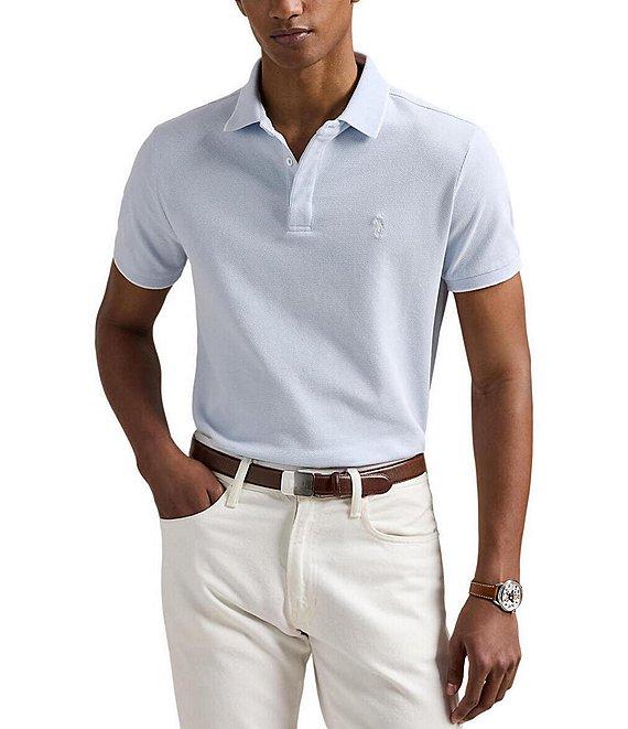 Polo Ralph Lauren Classic Stretch Oxford Mesh Short Sleeve Polo Shirt Product Image