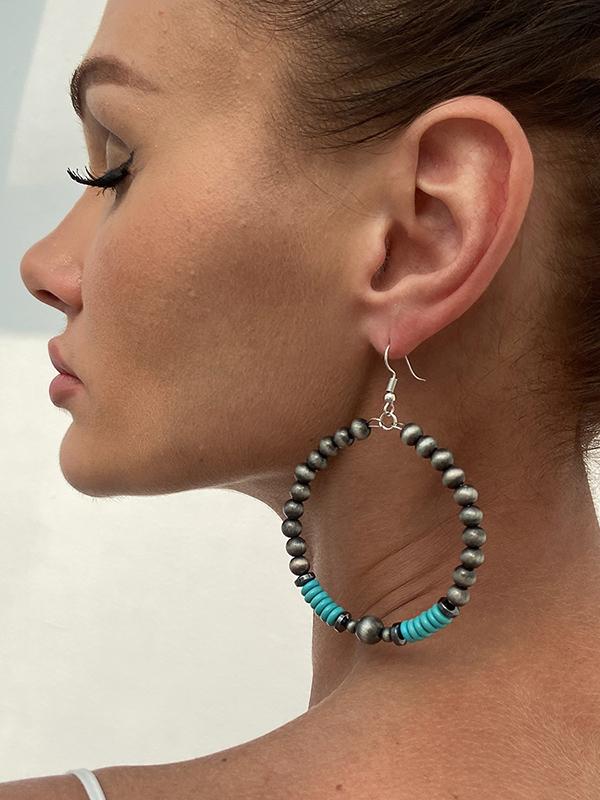 Geometric Drop Earrings Product Image