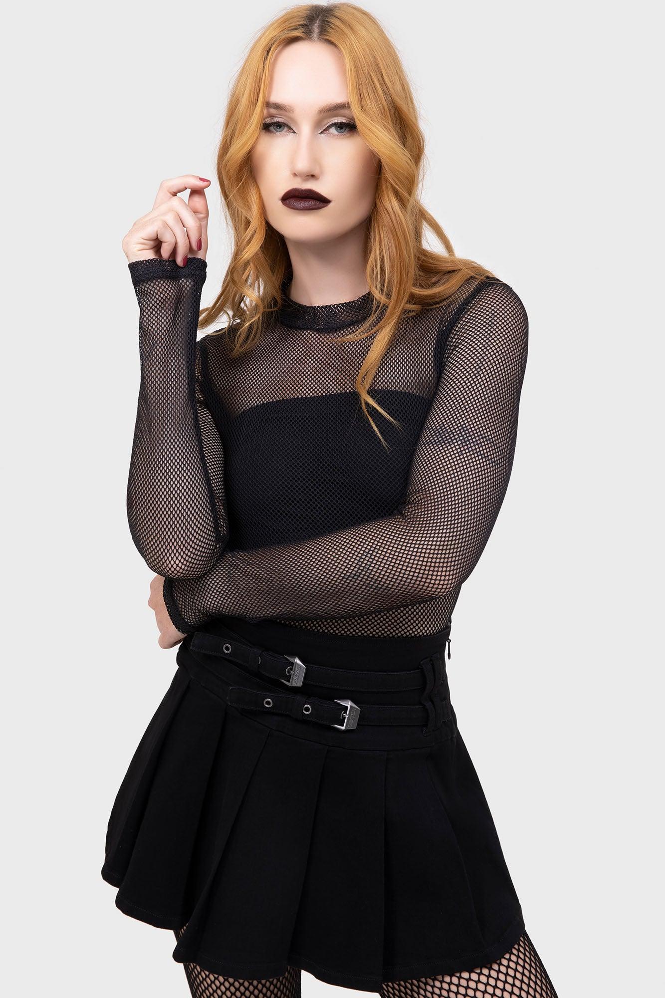Planetary Party Mesh Top Female Product Image