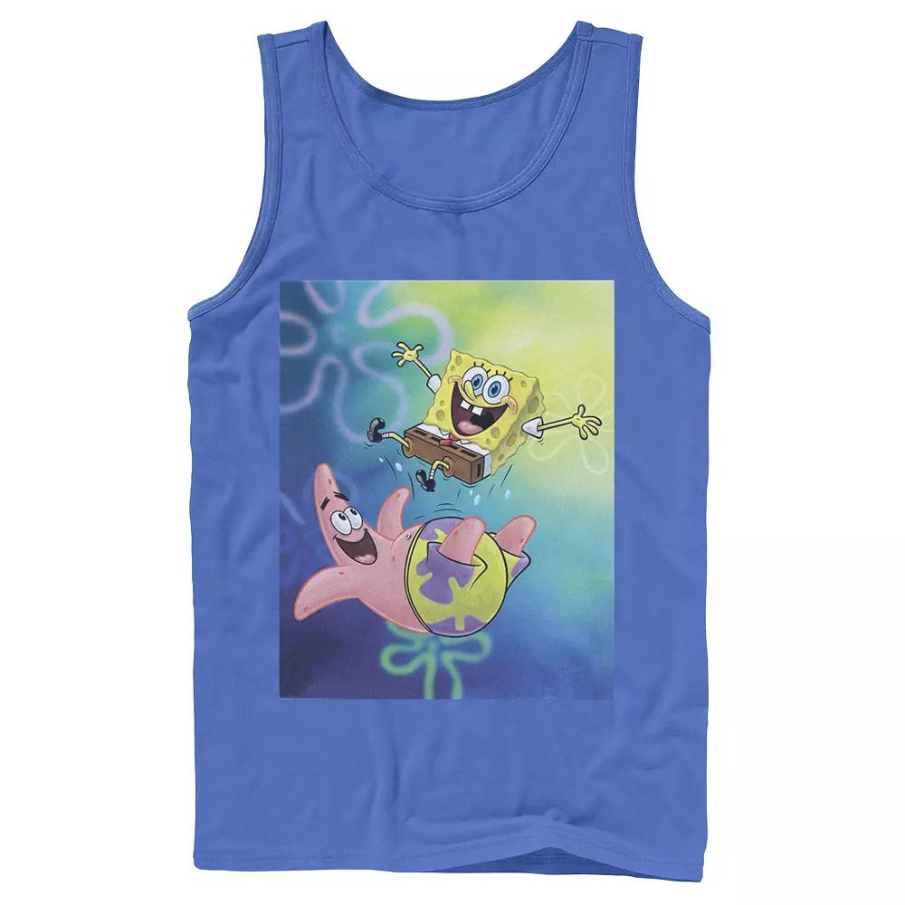 Men's Nickelodeon Spongebob Squarepants Patricks Star Best Buddies Graphic Tank Top,  Product Image