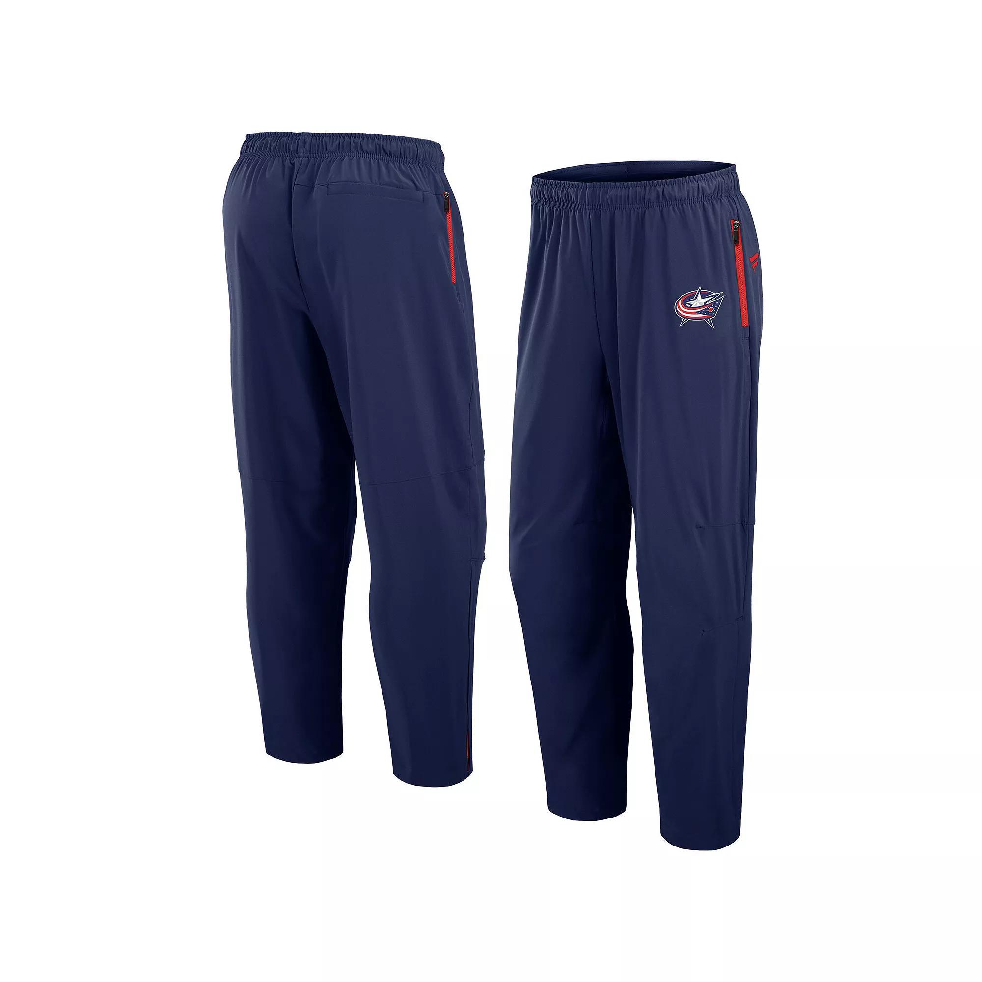 Mens Fanatics Blue Vancouver Canucks Rink Pants Product Image