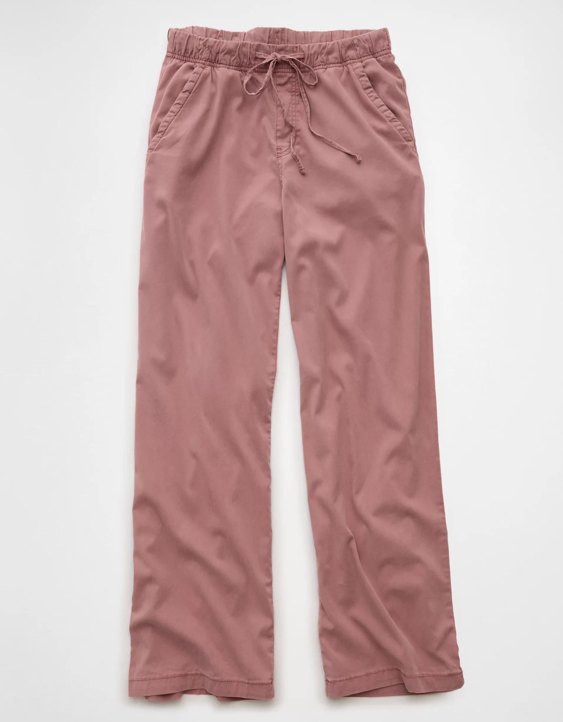AE Mid-Rise Wide-Leg Pull-On Pant Product Image