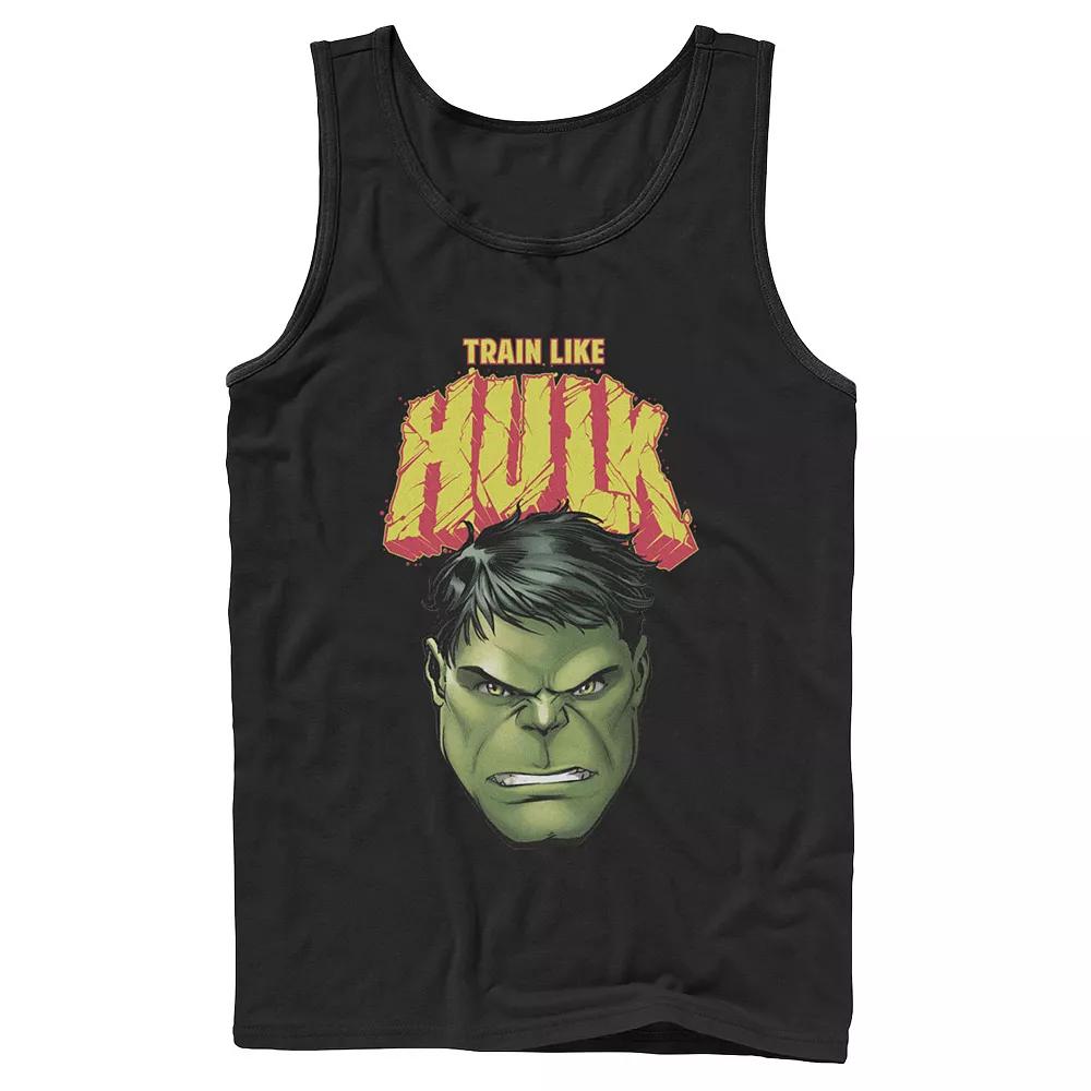 Men's Marvel Triain Like The Hulk Big Head Tank Top, Boy's,  Product Image