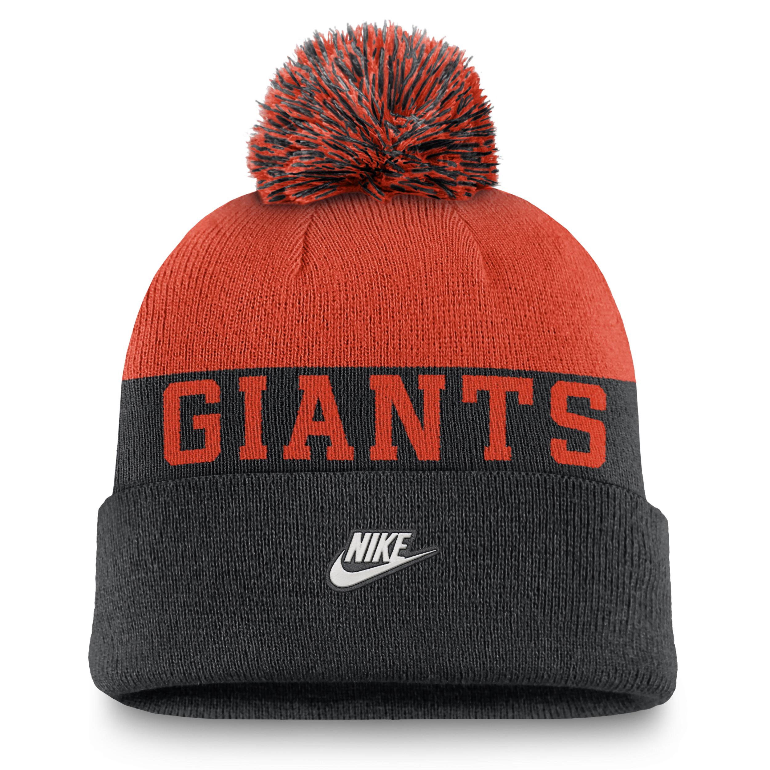 San Francisco Giants Rewind Peak Men's Nike MLB Cuffed Pom Beanie Product Image