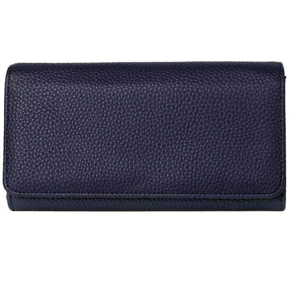 Women's Dopp Bianca RFID-Blocking Wallet, Deep Blue Product Image