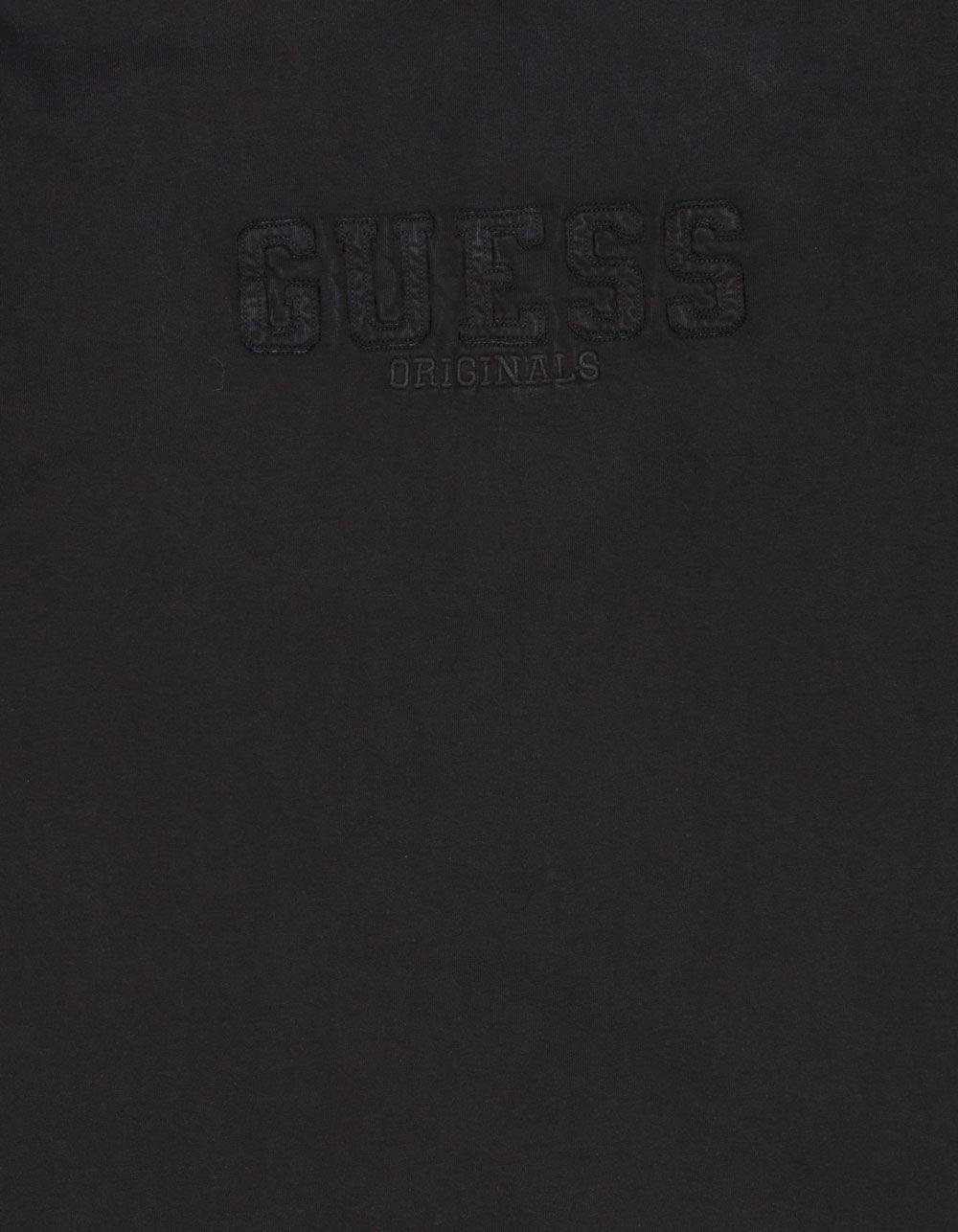 GUESS ORIGINALS GO Applique Mens Tee - BLACK Product Image