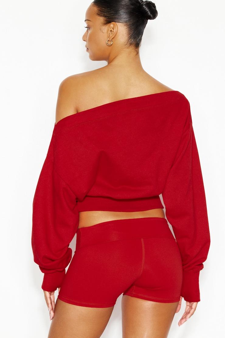 SoftTerry™ Rib Off Shoulder Sweater Product Image