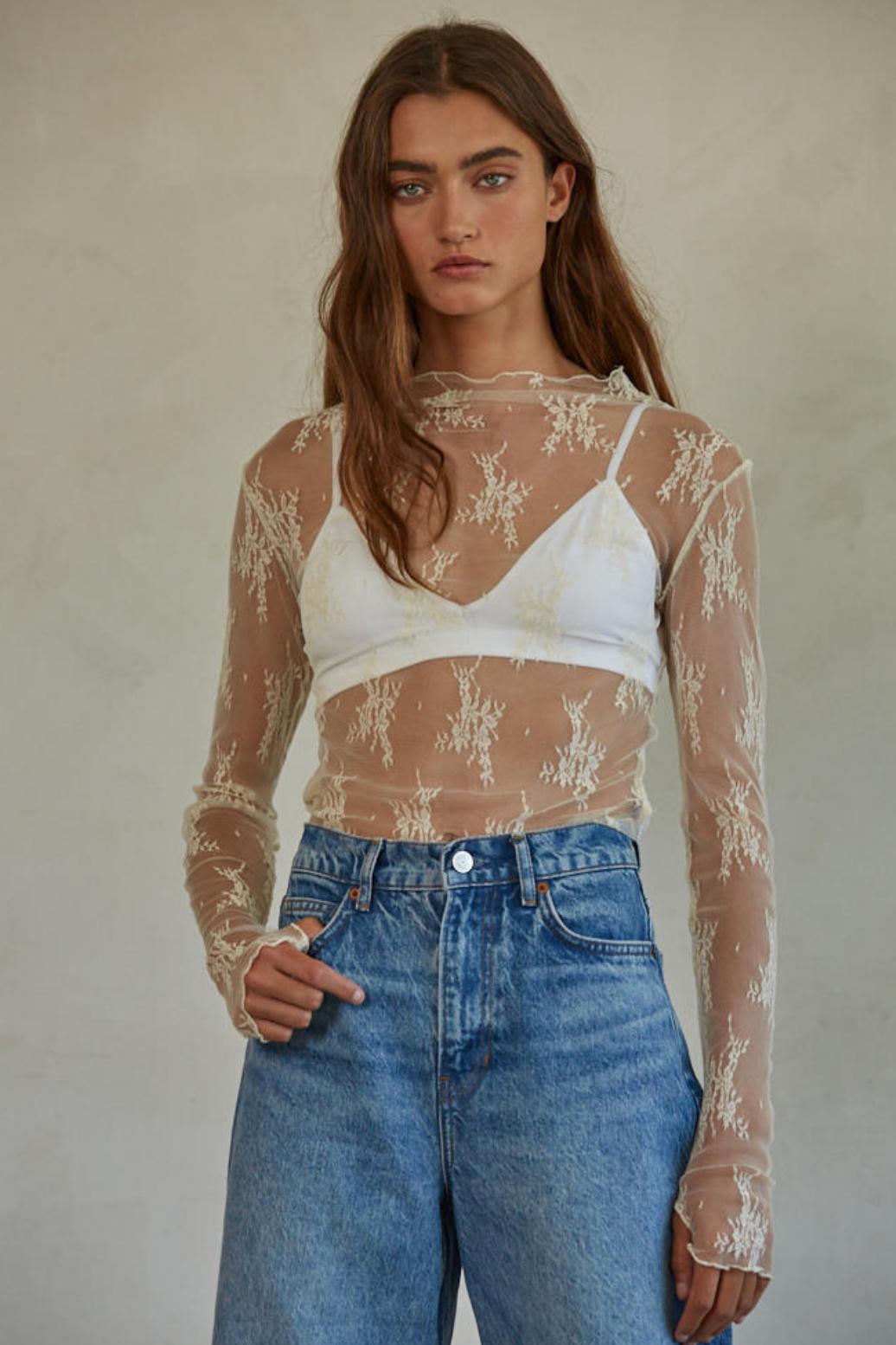 Aubrey Lace Top Product Image