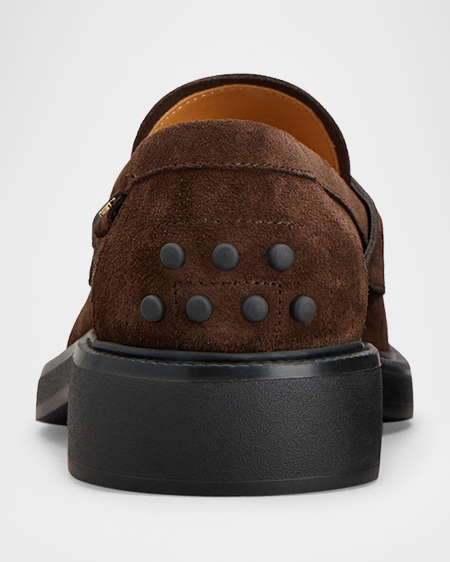 Gomma Suede Penny Loafers Product Image