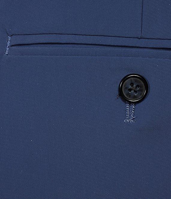 Hart Schaffner Marx New York Fit Flat Front Solid Dress Pants Product Image