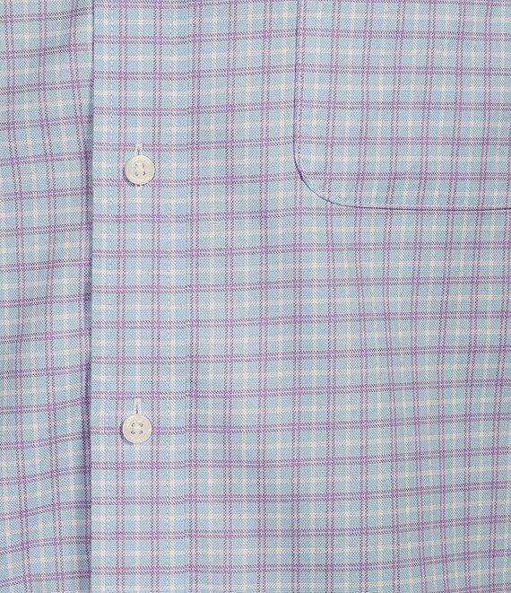 Cremieux Blue Label Long Sleeve Button Down Plaid Oxford Woven Shirt Product Image