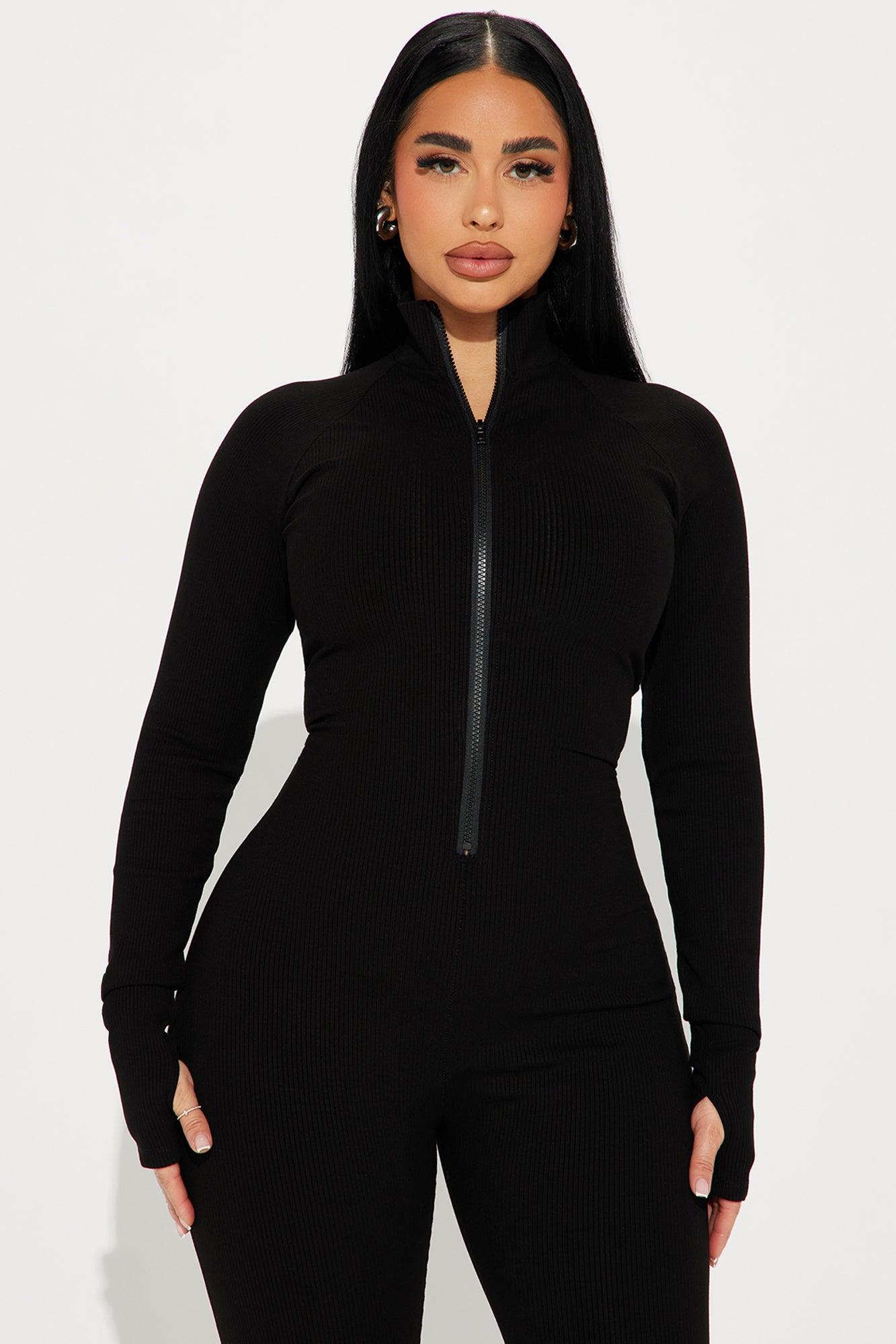 Juliet Snatched Jumpsuit - Black Product Image