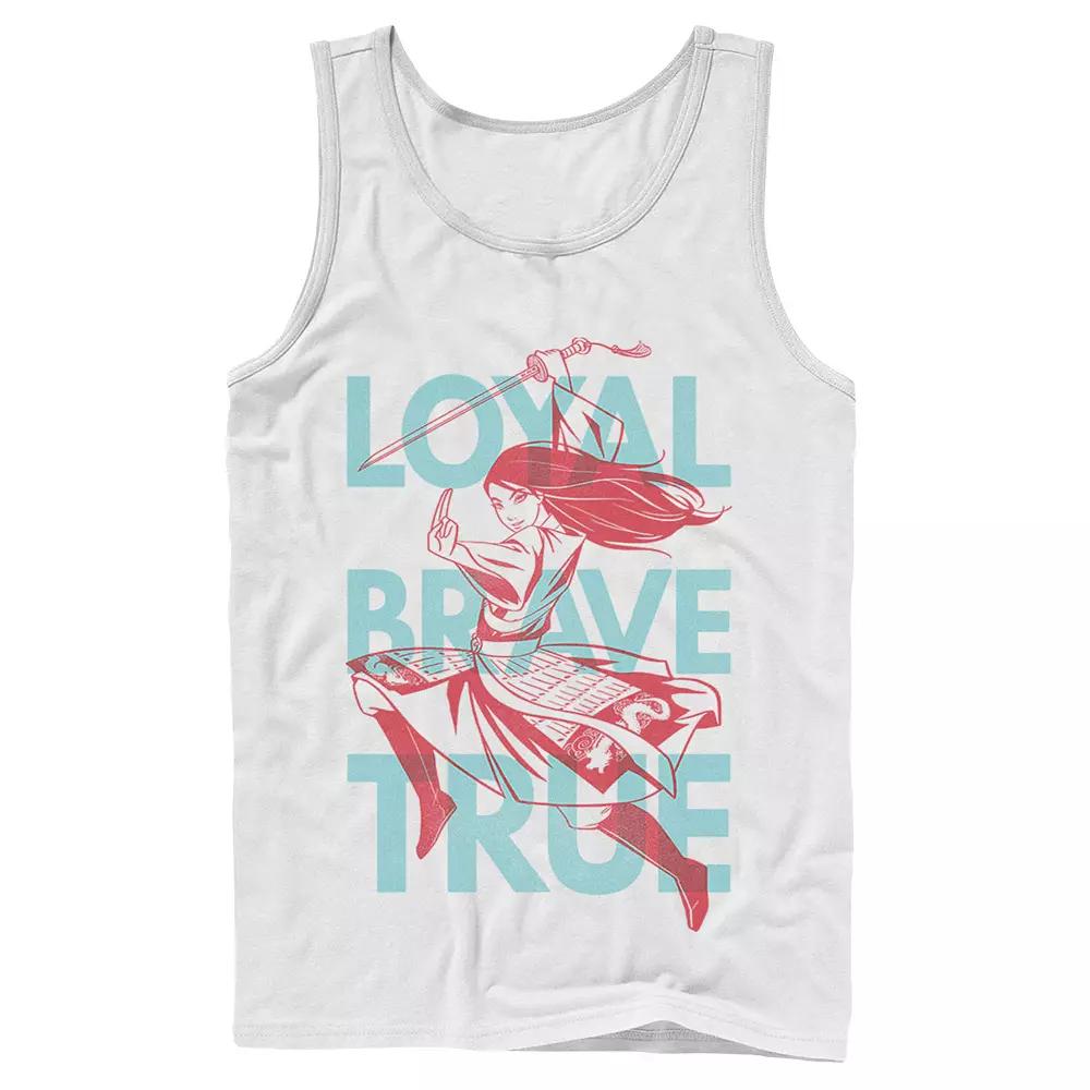 Disney's Mulan Men's Loyal Brave True Tank Top,  Product Image