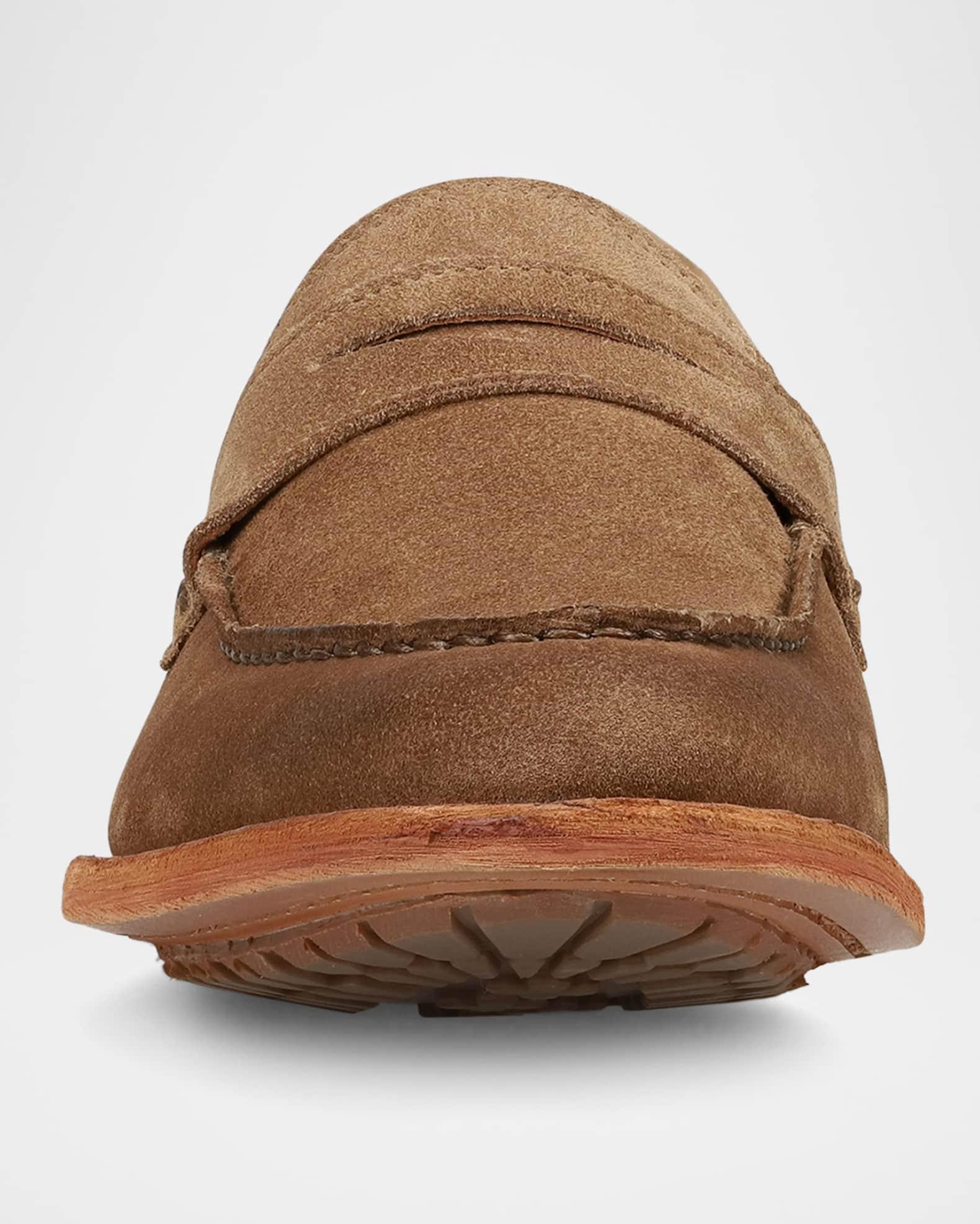 Men's Tyler Flex Suede Penny Loafers Product Image