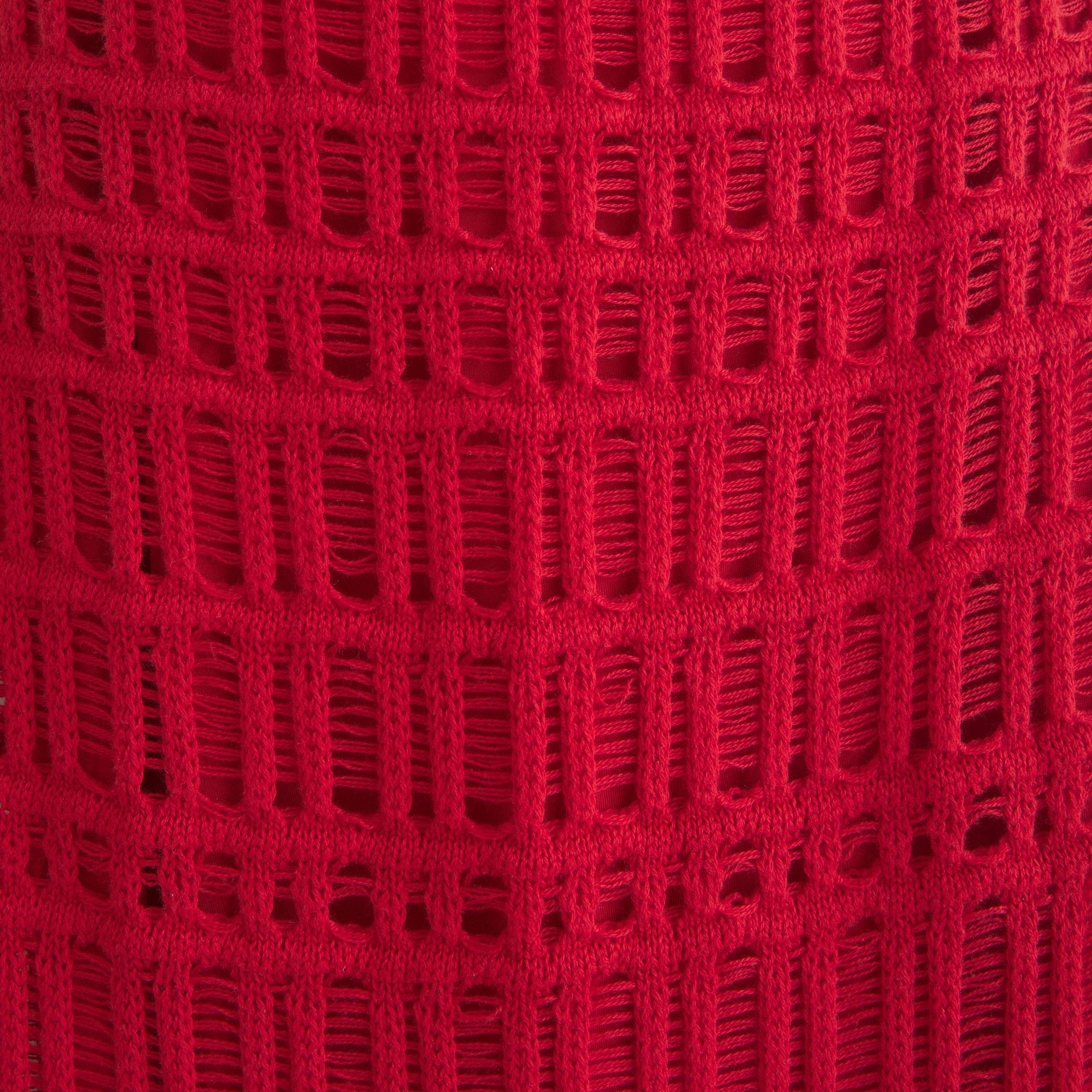 Crochet-Style Maxi Dress Product Image