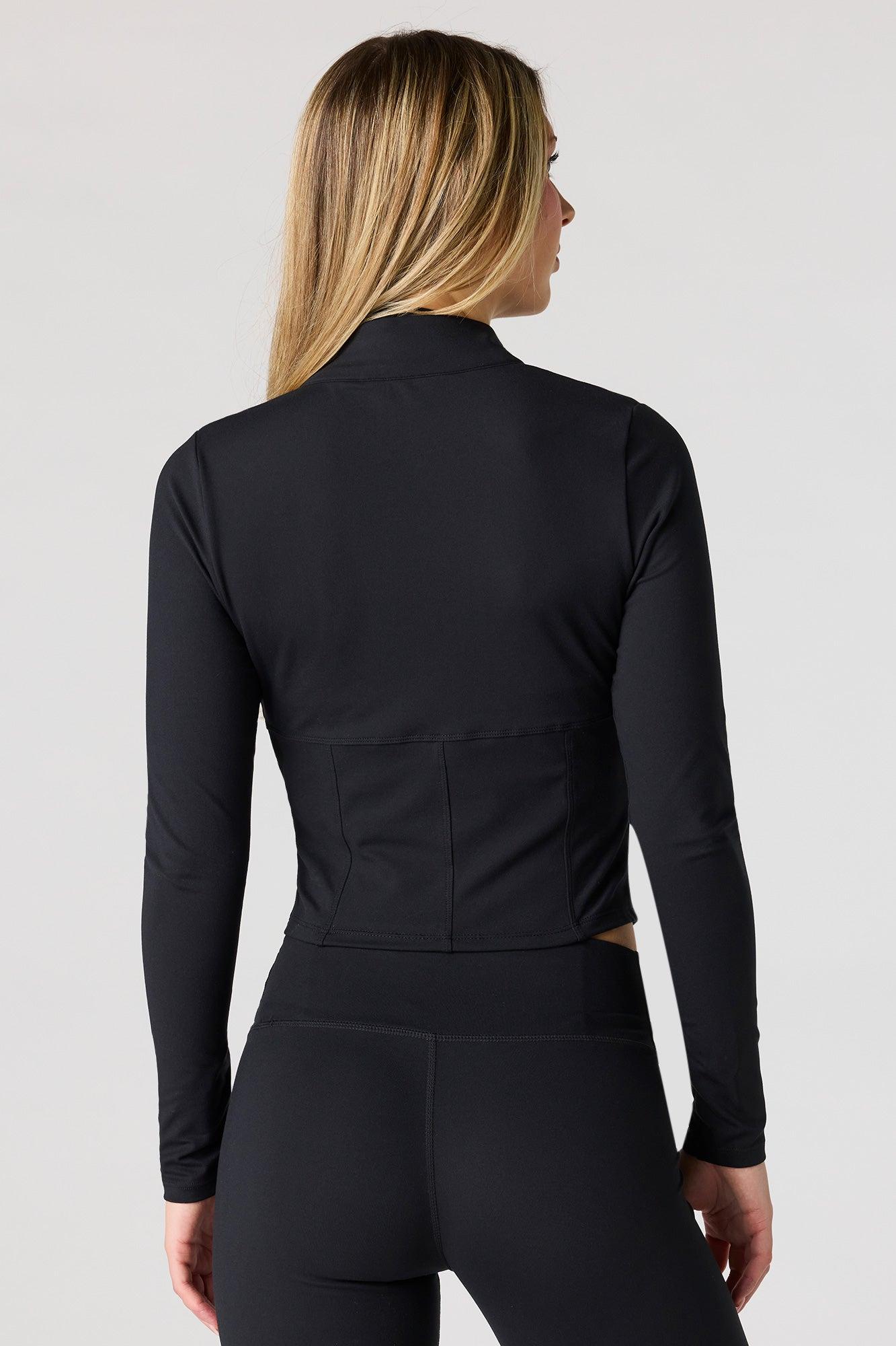 Active High Density 2-Way Zip Corset Jacket Female Product Image