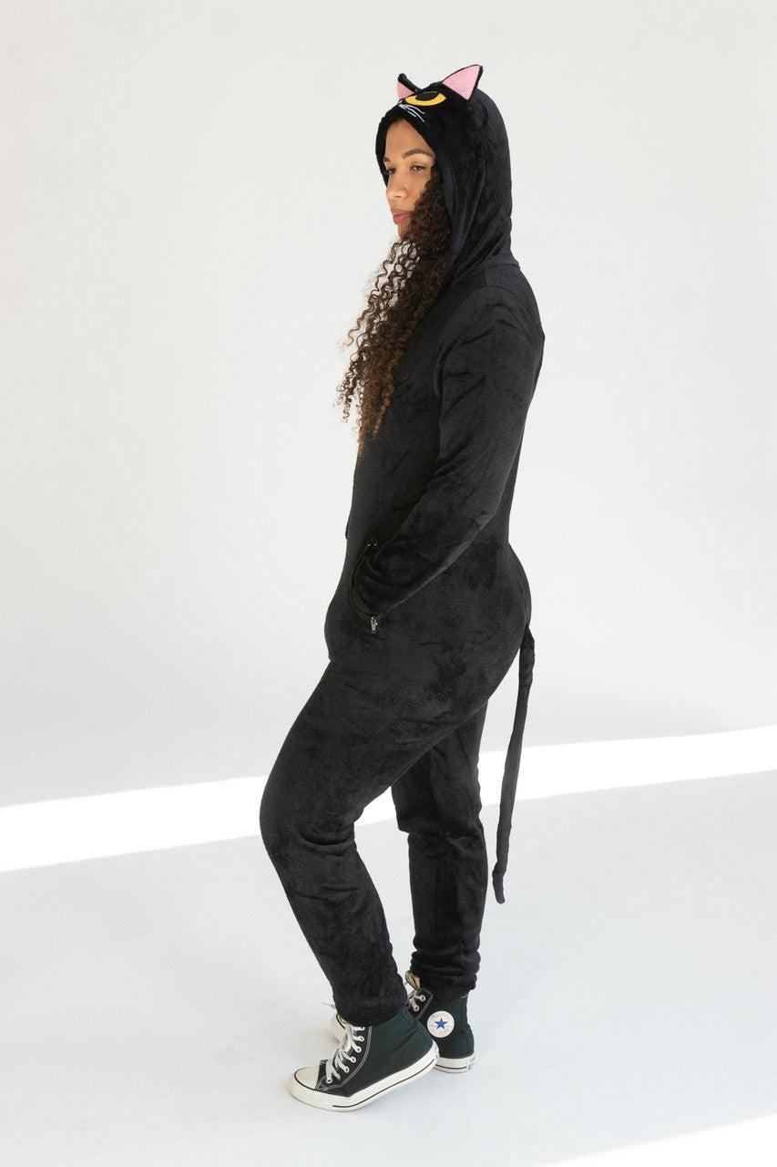 Black Cat Onesie Product Image