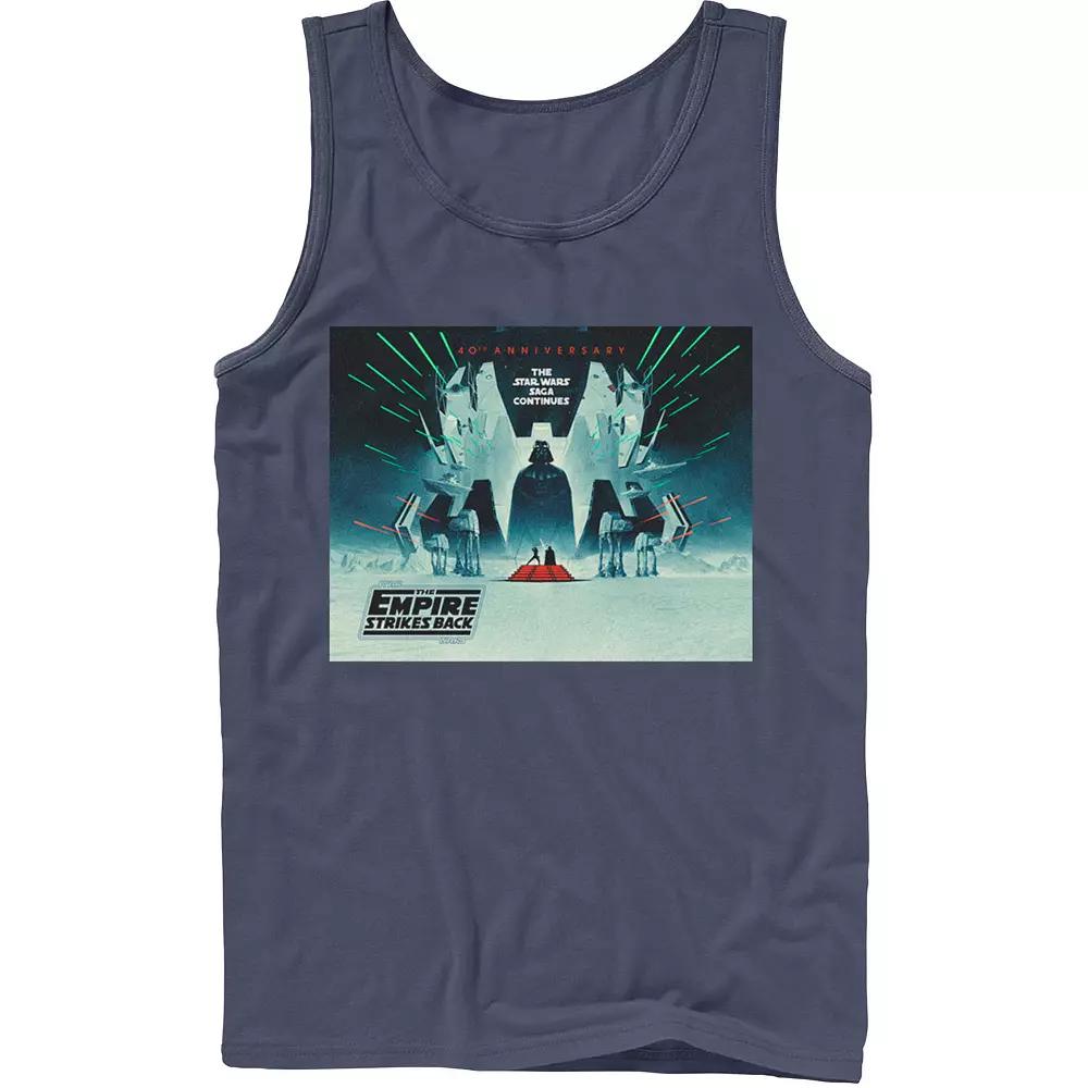 Men's Star Wars: The Empire Strikes Back 40th Anniversary Poster Tank Top,  Product Image