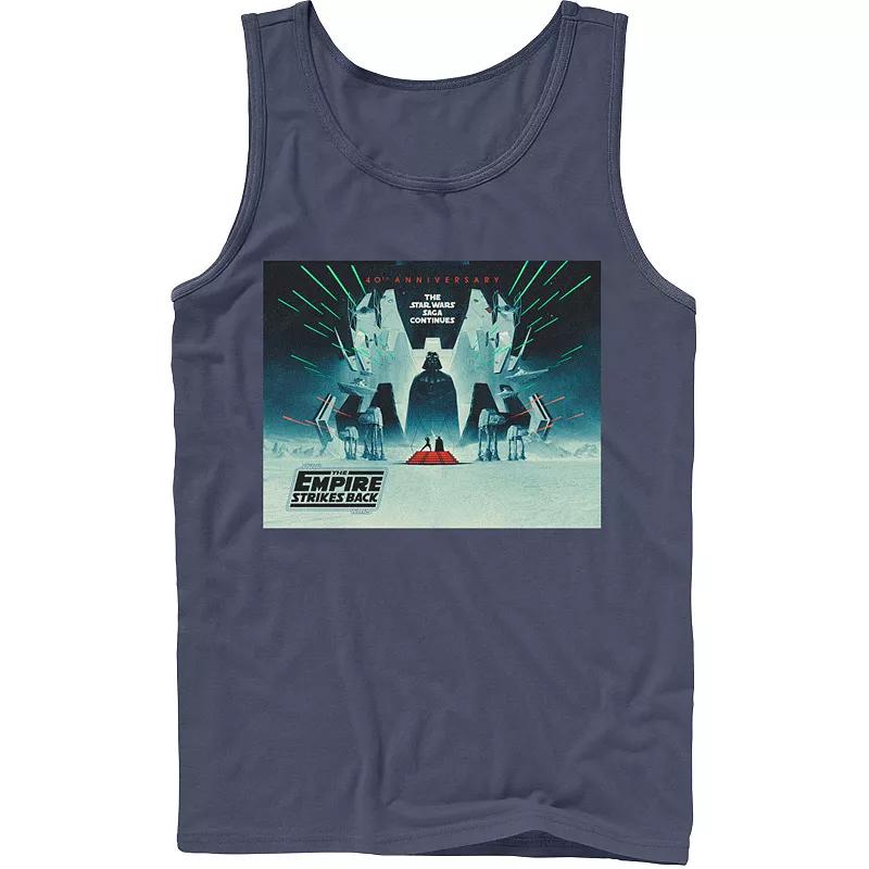 Men's Star Wars: The Empire Strikes Back 40th Anniversary Poster Tank Top,  Product Image