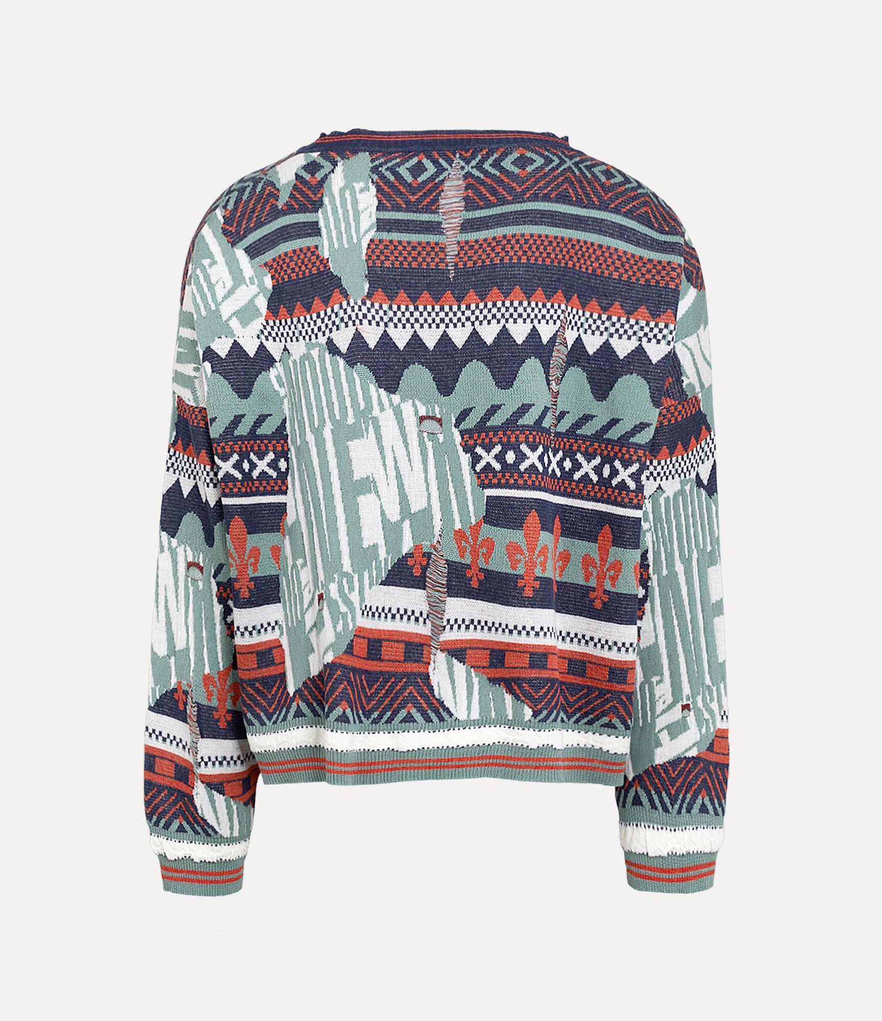 Broken Fair Isle Jumper Product Image