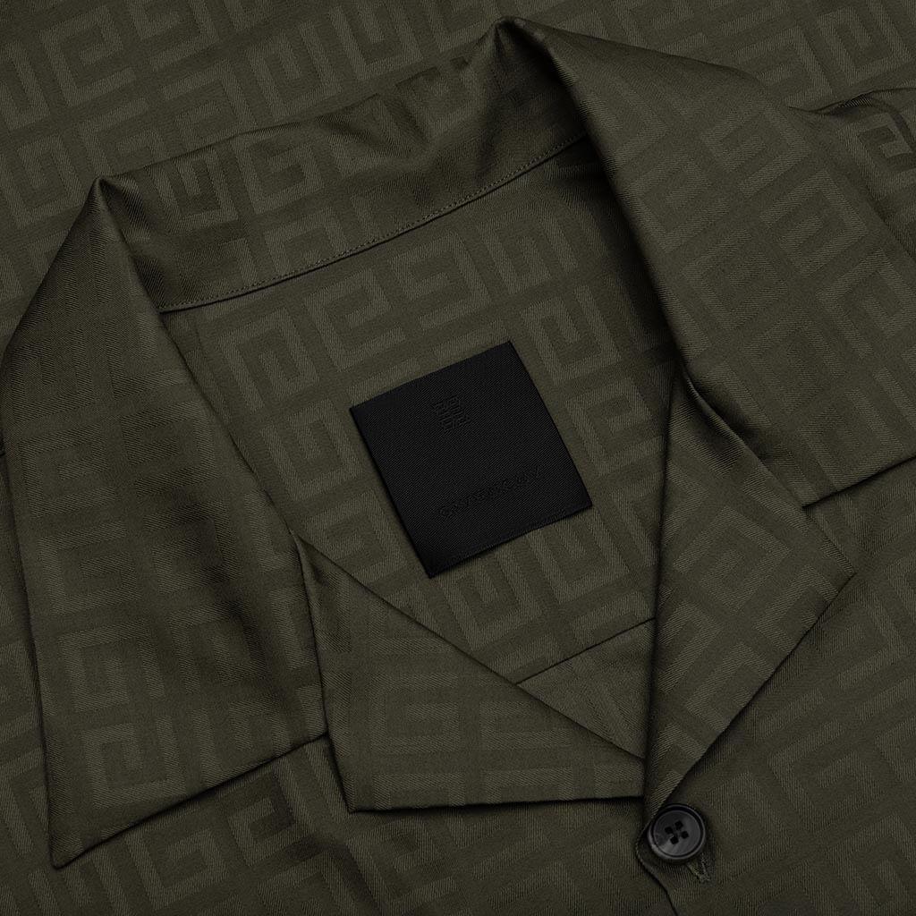 Cuffs Compact Shirt - Black Male Product Image