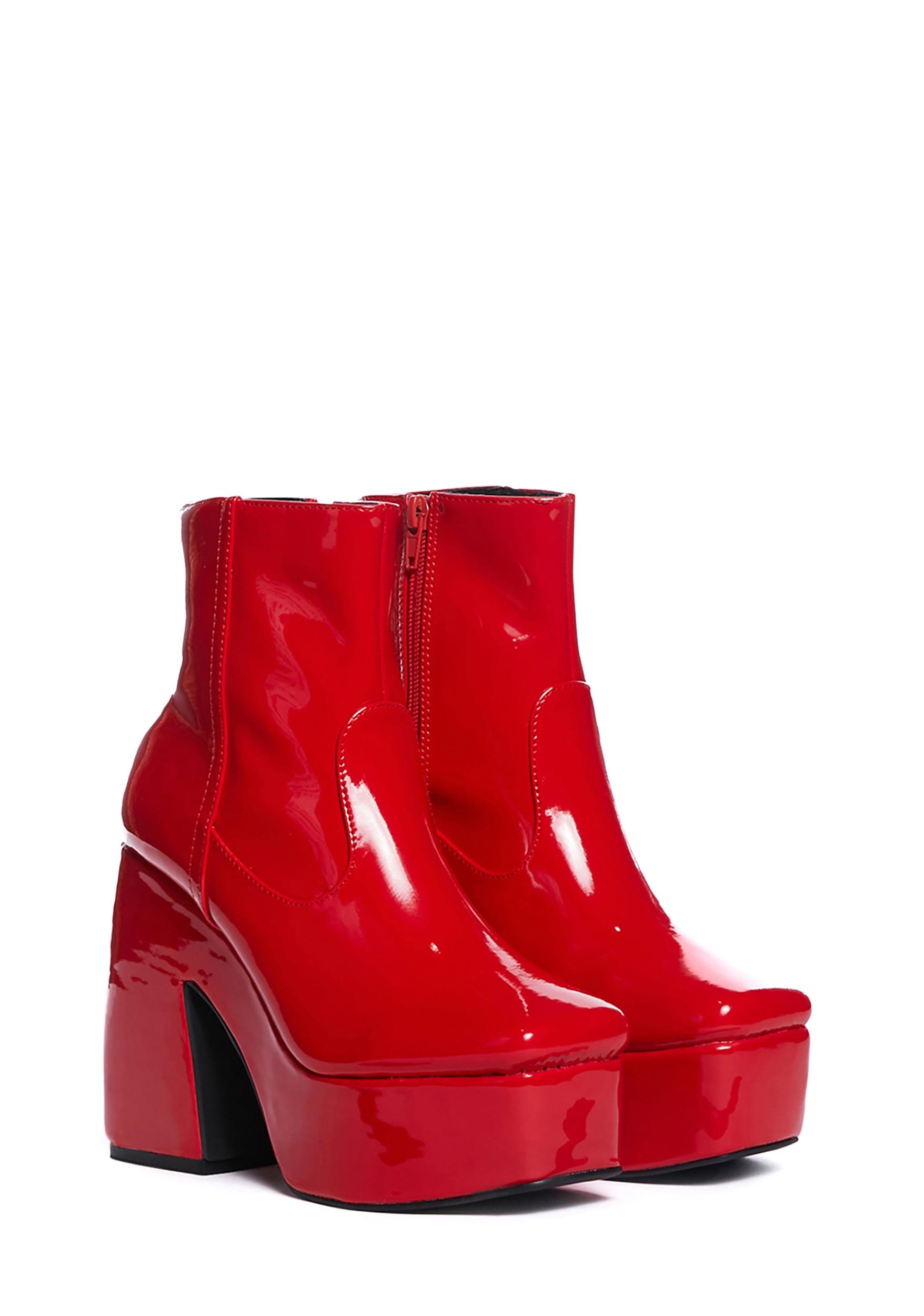 Totally Surrounded Platform Boots Product Image