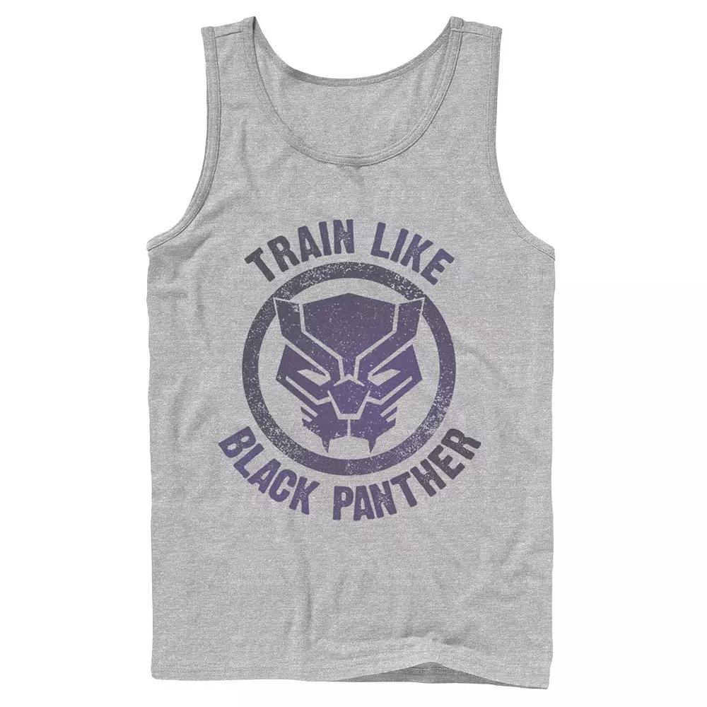 Men's Marvel Train Like Black Panther Stamp Tank Top, Boy's,  Product Image