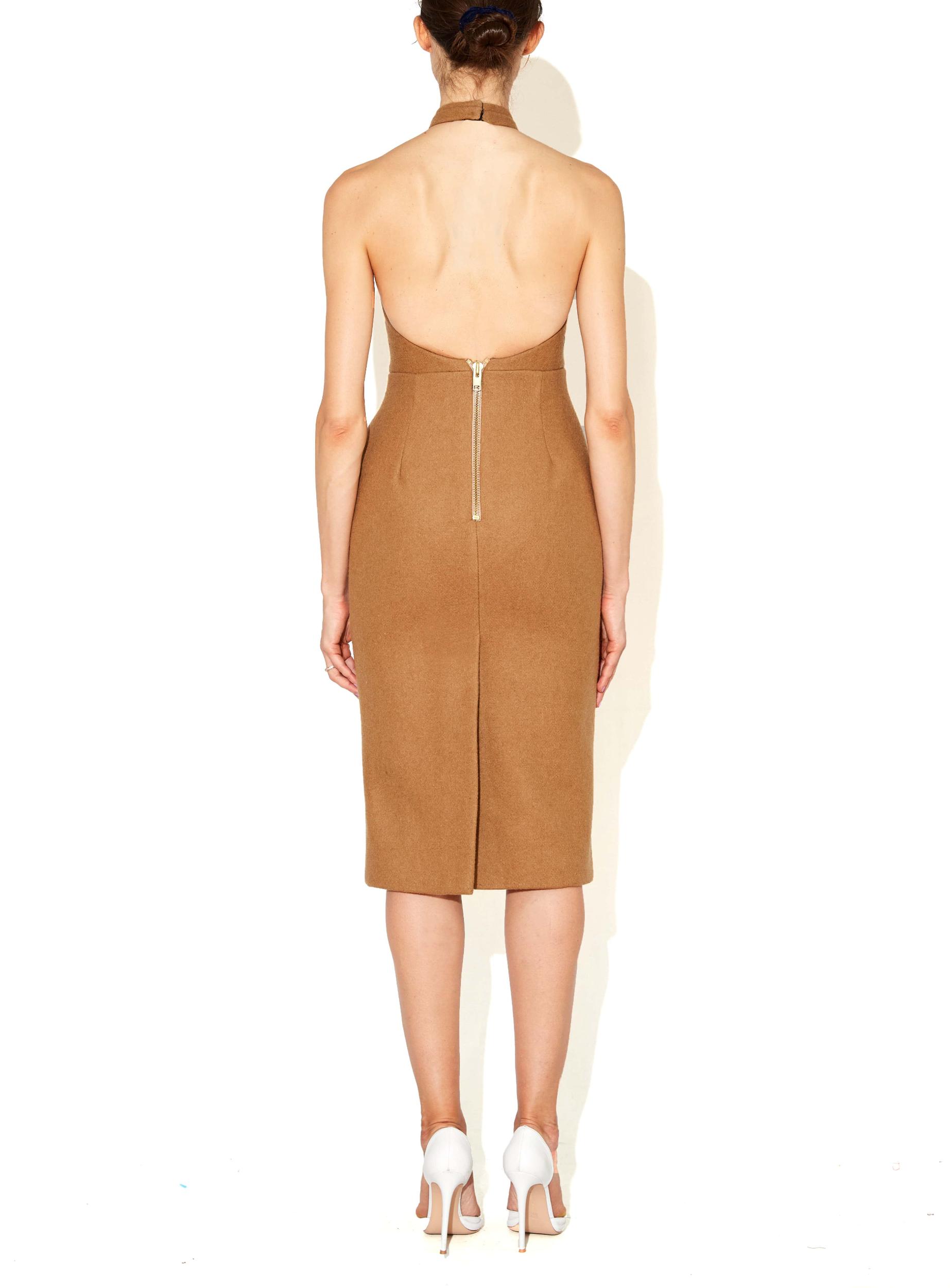 Wrap Neck Halter dress Product Image
