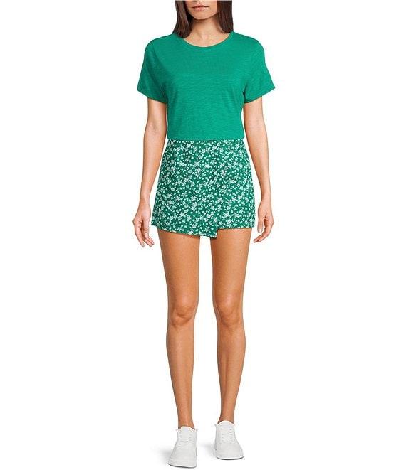 Copper Key Solid Knit Short Sleeve T-Shirt Product Image