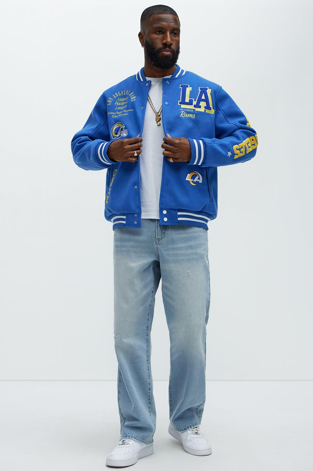 Rams Touchdown Jacket - Blue/Gold Product Image