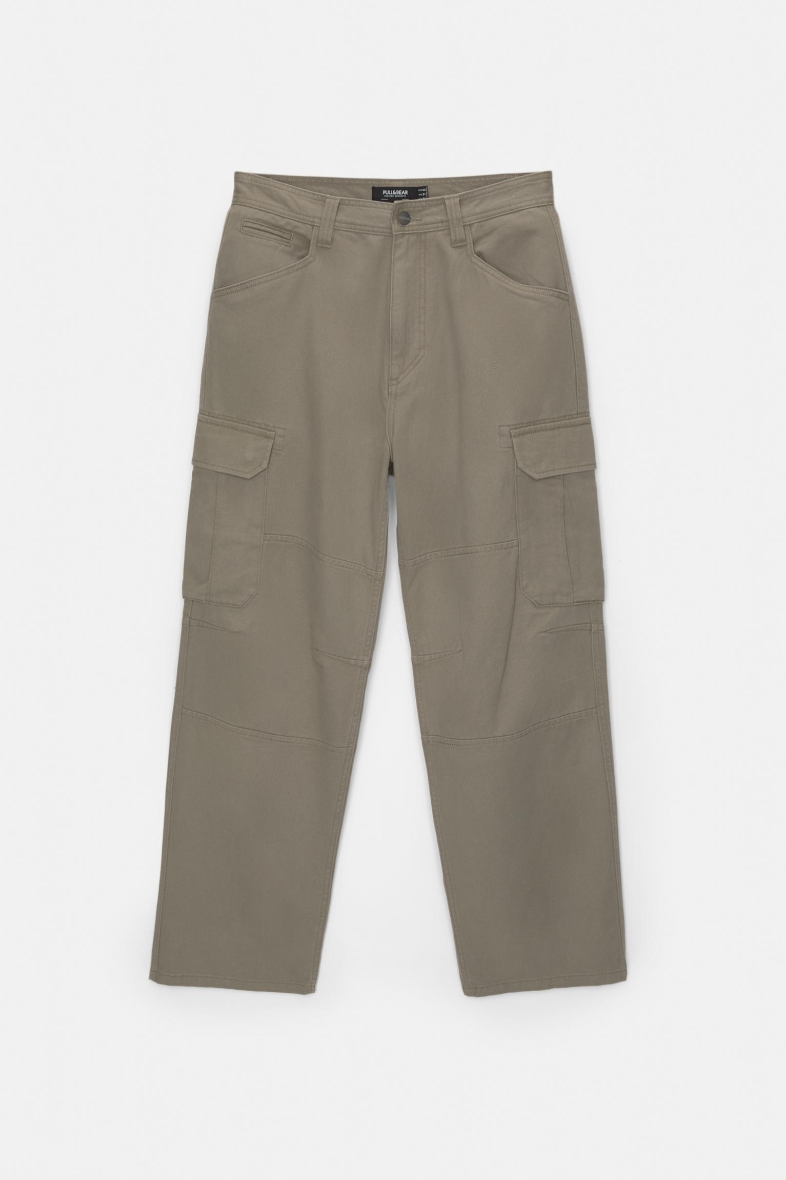 Cargo pants with seams Product Image