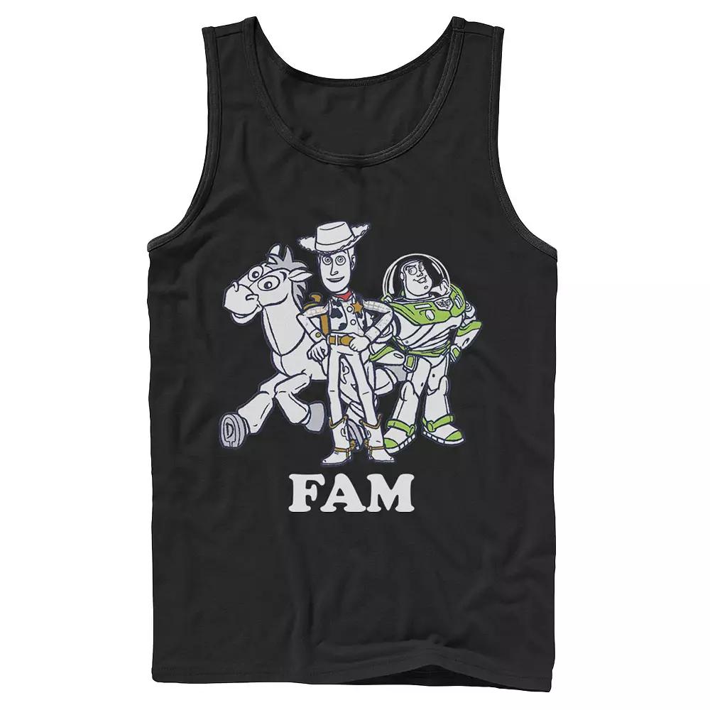 Disney / Pixar's Toy Story Buzz Lightyear and Woody Men's Family Tank Top,  Product Image