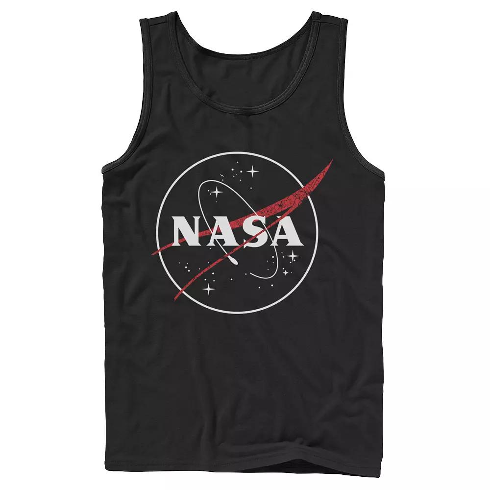 Men's NASA Hollow Circle Logo Graphic Tank Top,  Product Image