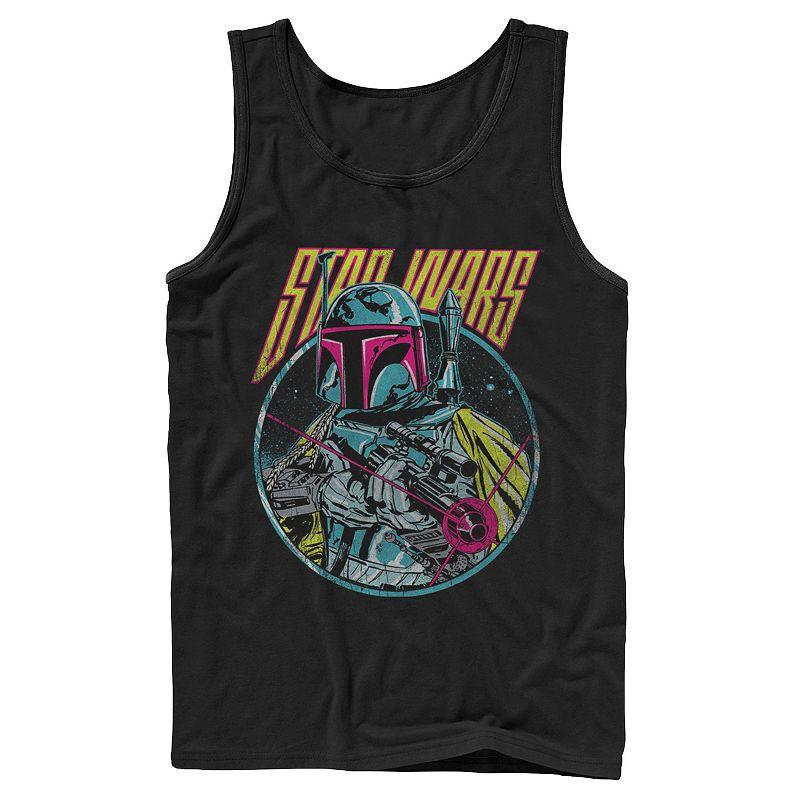Men's Rocket Power Retro Triangle Logo Graphic Tank Top,  Product Image