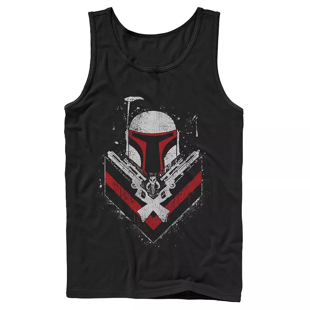 Men's Star Wars Boba Fett No Threats Only Promises Tank Top, Size: Large, Black Product Image