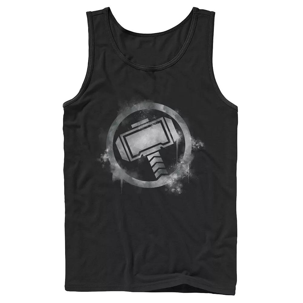 Men's Marvel Avengers Endgame Thor Spray Paint Logo Tank Top, Boy's,  Product Image