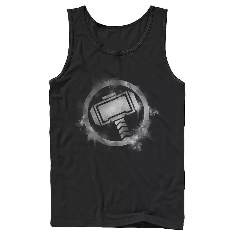 Men's Marvel Avengers Endgame Thor Spray Paint Logo Tank Top, Boy's,  Product Image